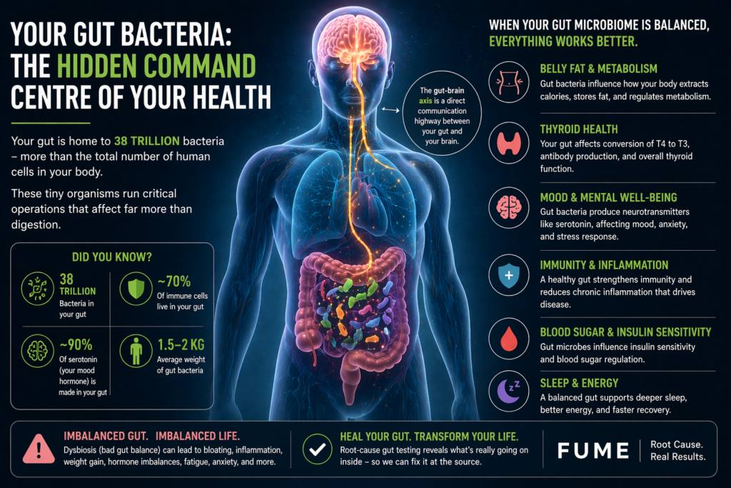 What Your Gut Bacteria Have to Do With Your Belly Fat, Thyroid, and Mood