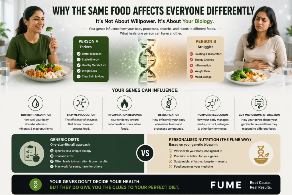 Your Genes Don’t Decide Your Health — But They Do Decide Your Diet